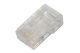 Cat6 Modulair plug 8P8C rondekabel 2delig