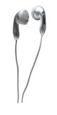 Earphone Stereo silver*
