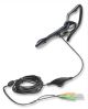 Headset Stereo Earhook mono with Microphone and Control*