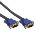 VGA HD 15 plat verbindingskabel HD15 M/M  0.3mtr.*