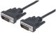 DVI(24+1) verbindingskabel DVI(24+1) M/M 1.8mtr Zwart