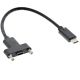 USB 3.1 C male>Usb 3.1 C female chassis 0.2 mtr