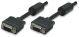 VGA HD 15 verlengkabel HD15 M/F 7.5mtr.* + ferriet