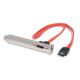 Slot Cable. ESATA L External. SATA I Internal. 1 port.*