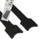 Klittenband  per set van 10- zwart- 12x330mm