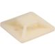 Plakvoet voor bundel band 20x20mm naturel per 10