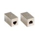 Koppelstuk 8P8C/8P8C STP volledig metaal cat5e