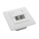 Cat5e Inbouwdoos 2x RJ45 8P8C LSA RAL9003