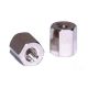 Moeren ( dubbel schroefdraad)  set UNC 4/40 (DFMBS) per 2