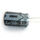 *ELCO RADIAAL STAAND 3.3uF 350V