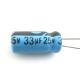 *ELCO RADIAAL STAAND 33uF 25V