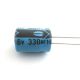 *ELCO RADIAAL STAAND 330uF 16V