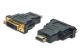HDMI A adapter A-DVI-I(24+5) M/F