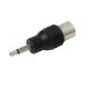 3.5MM MONO verloopadapter TV M/F