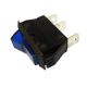 WIPSCHAKELAAR 12V 20A BLAUW INBOUWMAAT:27X11.8MM