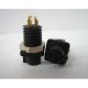 CONNECTOR BINDER 719 3POLIG FEMALE CHASSISDEEL IP40 DIN40050
