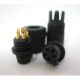 CONNECTOR BINDER 719 5POLIG FEMALE IP40 DIN40050 SNAP LOCKIN