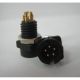 CONNECTOR BINDER 719 5POLIG MALE CHASSISDEEL IP40 DIN40050
