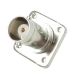 BNC chassisdeel 50 ohm vierkante flens