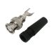 BNC schroefbaar plug recht male RG58 kabel