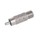 Cinch verloopadapter F M/F