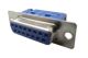 CONNECTOR SUB D FEMALE 15POLIG VOOR BANDKABEL