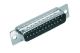 CONNECTOR SUB D MALE 25POLIG SOLDEER AANSLUITINGEN VERGULDE