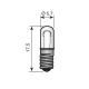LAMPJE E5.5 -24V 50mA AFMETING:15X4.7MM
