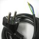 EURO NETSNOER 1.5MTR 3-ADERIG ZWART KEMA-VDE- KEUR