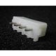CONNECTOR CHASSISDEEL MALE RECHT HARD DRIVE 4POLIG RASTER:5.