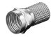 F PLUG MALE 7.0MM VOOR COAX 12 TWIST-ON