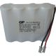 BATTERIJ NICAD PACK 4.8V 1000mAH AFMETING:57.2X14.3X48.9MM M