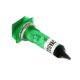 SIGNAAL LAMPJE 220VAC NEON GROEN LENS:13X16MM LENGTE:43MM