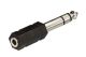 6.3 STEREO verloopadapter 3.5 STEREO M/F