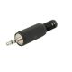 2.5MM STEREO-STEKKER MALE KUNSTSTOF