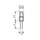BI-PIN-LAMPJE 6.0V 60mA T1 RASTER:1.27