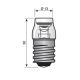 NEON LAMPJE E14 240VAC 1.5mA MET REFLECTOR