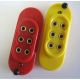 H0 CONTACT-DOOS 3-VOUDIG MET SCHAKELAAR GEEL*