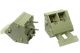 PRINTKROONSTRIP 2-VOUDIG KOPPELBAAR MET HEVEL MAX.250VAC 24A