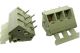 PRINTKROONSTRIP 3-VOUDIG KOPPELBAAR MET HEVEL MAX.250VAC 24A