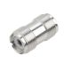 UHF koppel connector 2x female pl/pl