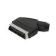 SCART MALE CONNECTOR GEMONTEERDE CONTACTEN VOLLEDIG BEZET