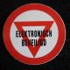 ALARMSTICKER VOOR GLAS AFMETING>>60MMØ