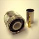 TNC crimp plug male RG58 kabel