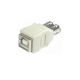 USB 2.0 A verloopadapter USB B F/F