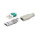 USB A MALE CONNECTOR TOOL-LESS