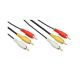 AUDIO-VIDEOKABEL 3XCINCH MALE <<>> 3XCINCH= AVK354-200