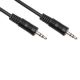 2.5 MM STEREO VERBINDINGSKABEL MALE <<>> MALE 5MTR.