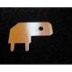 VLAKSTEKER 6.3MM HAAKS PRINTMONTAGE CA.25STUKS