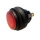 WIPSCHAKELAAR INBOUW 1XA/U ROOD 250VAC 10A  12V LED IP65